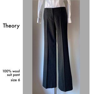 NWOT Theory wool suit pants trousers